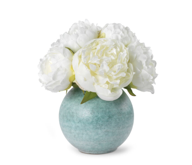 Peony and Calinda Round Vase | California Home+Design